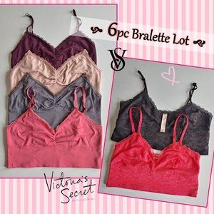 💗 6pc Victoria's Secret Bralette Lot